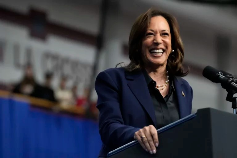 The righteously blinded Kamala Harris