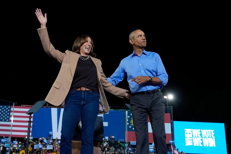Harris and Obama torch Trump’s ego at Georgia rally with Springsteen