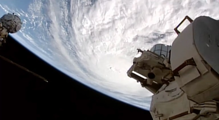 International Space Station reveals view of Hurricane Milton from space