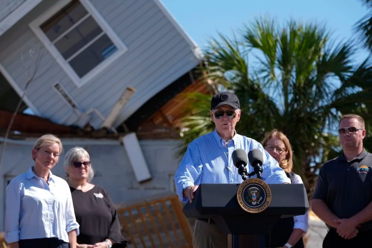 Biden announces $600 million for strengthening Southeastern power grid