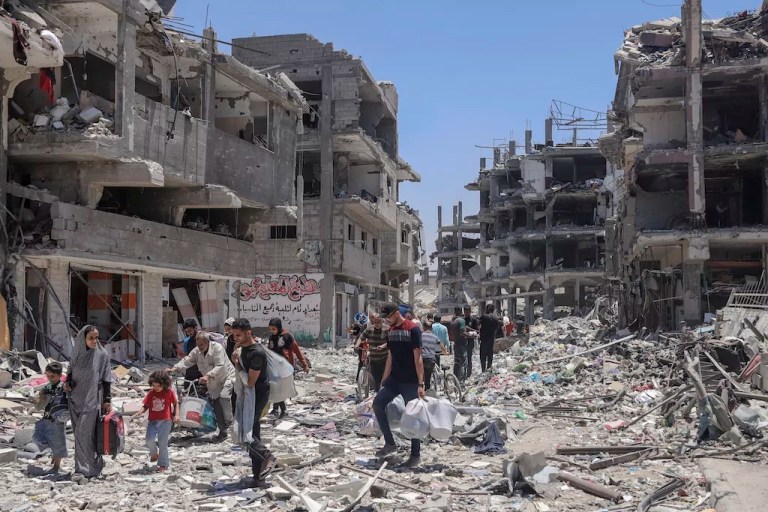 US disagrees with UN and aid groups on Israel’s allowance of aid into Gaza