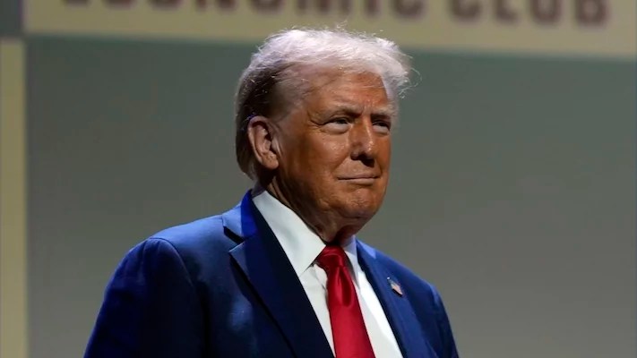 Trump makes unconventional campaign stop at Coachella in reliably blue California