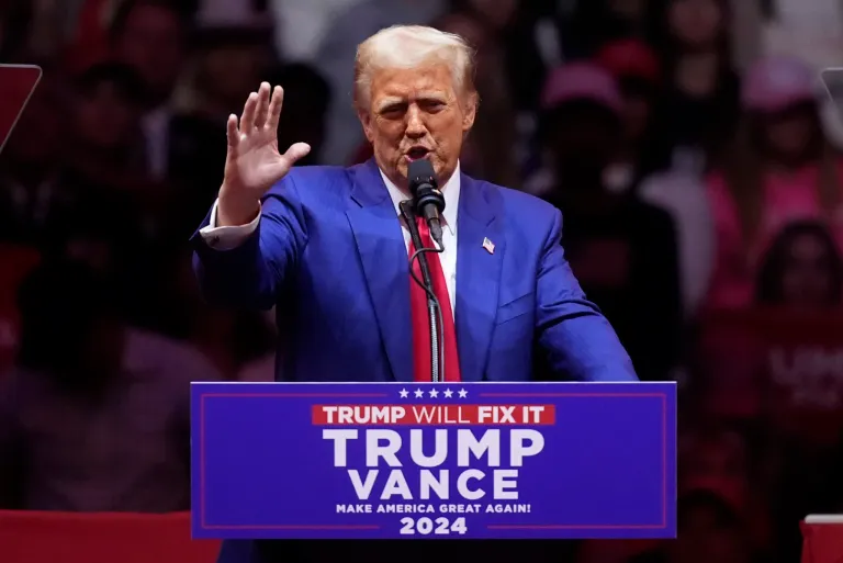 Trump tells Harris ‘you’re fired’ at Madison Square Garden rally