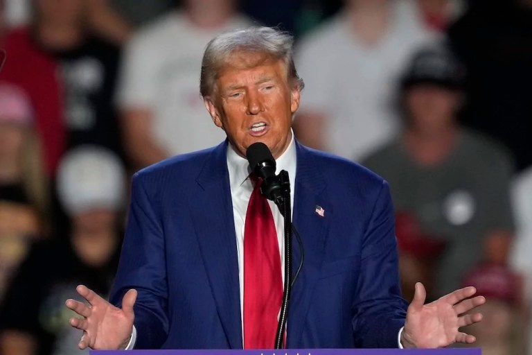 WATCH LIVE: Trump holds campaign rally in Traverse City, Michigan