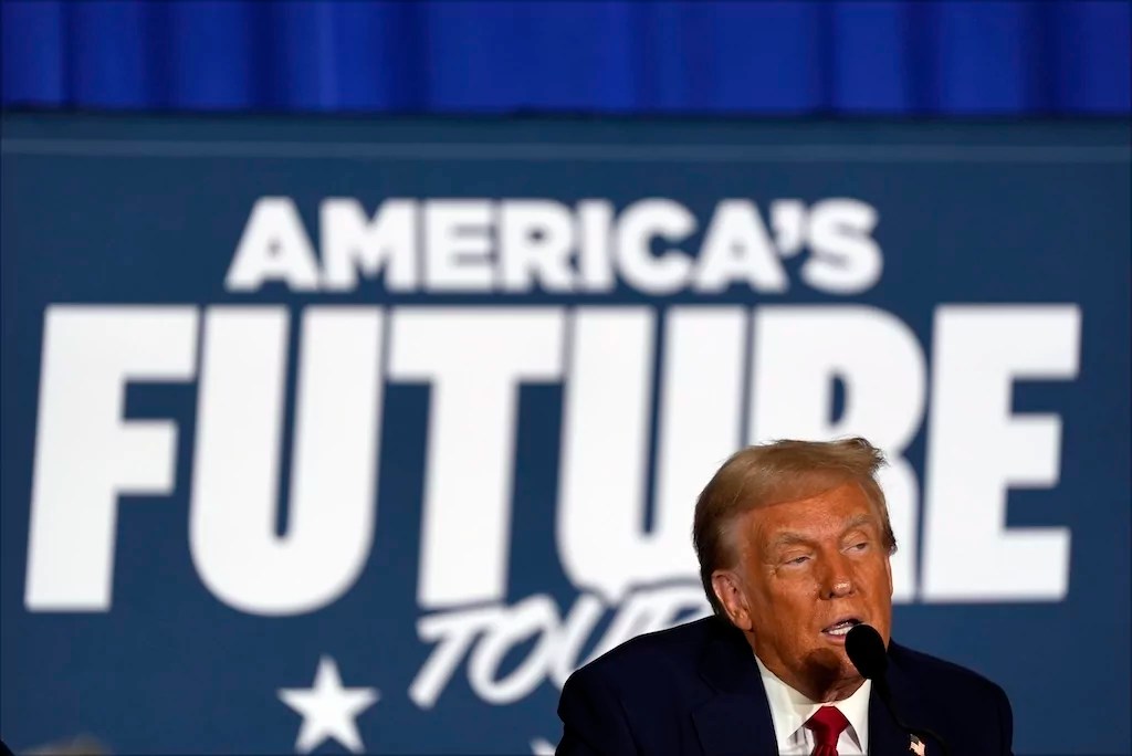 Trump touts support from rank-and-file union members