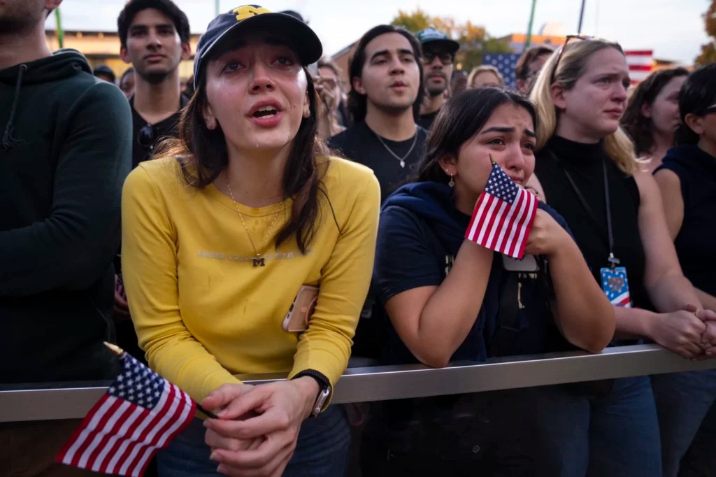 Why the internet’s
deranged reaction to Trump’s victory matters