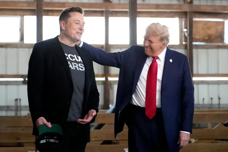 Trump to ‘take a look’ at deporting Musk: ‘Put DOGE on Elon’