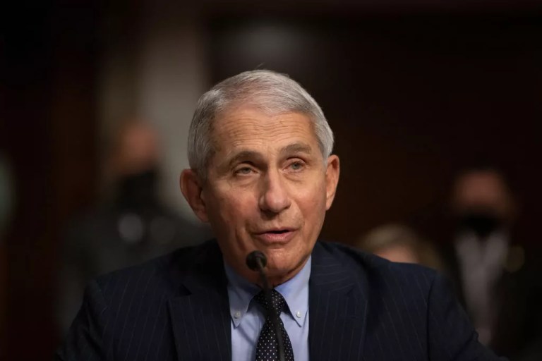 Anthony Fauci, former director of the National Institute of Allergy and Infectious Diseases at the National Institutes of Health, testifies at a Senate Health, Education, and Labor and Pensions Committee on Capitol Hill, on Sept. 23, 2020, in Washington, D.C. Dr. Fauci addressed the testing of vaccines and if they will be ready by the end of the year or early 2021.