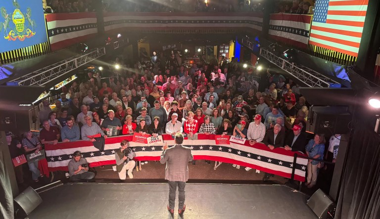 Pennsylvania Republican McCormick is hitting the right notes