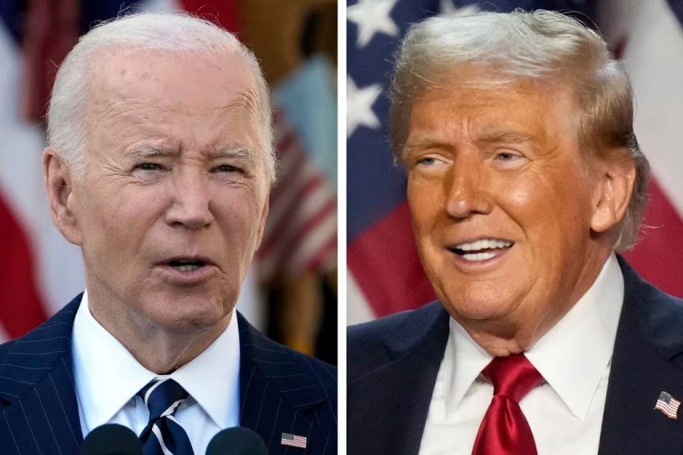 Biden shows Trump how to lose patriotically