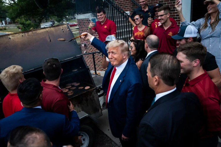 Trump starting on a high of support better than 2016