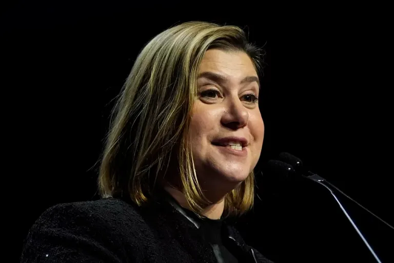 Democratic Michigan Senate candidate Rep. Elissa Slotkin speaks during an election night watch party, Wednesday, Nov. 6, 2024, in Detroit. (AP Photo/Carlos Osorio)