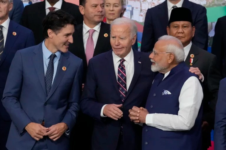 Biden front and center for new G20 photo after missing last one