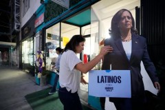 Steep decline in support from California Hispanics could signal deeper problems for Harris