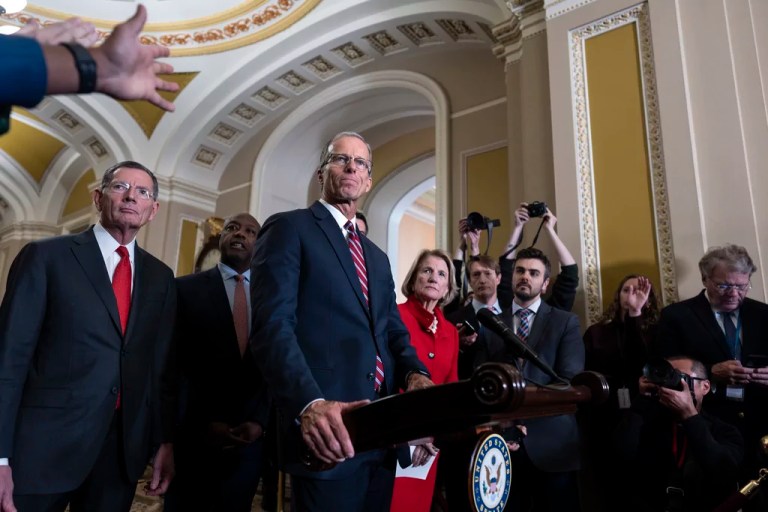 Thune rejects GOP calls to sideline Senate parliamentarian