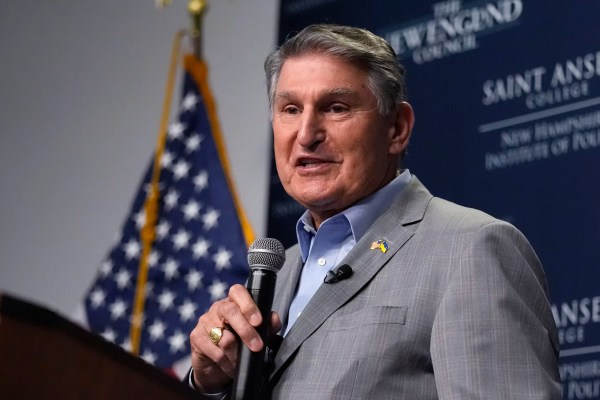 Joe Manchin reminds GOP senators who their boss is