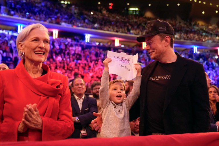 Maye Musk argues ‘Democrats are really after’ Elon and his giveaway
