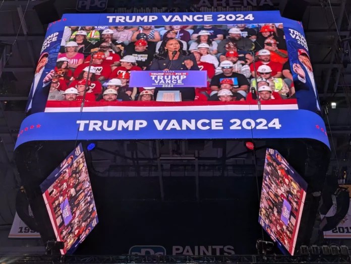 Tulsi Gabbard preaches peace at Trump’s Pittsburgh rally - Washington ...