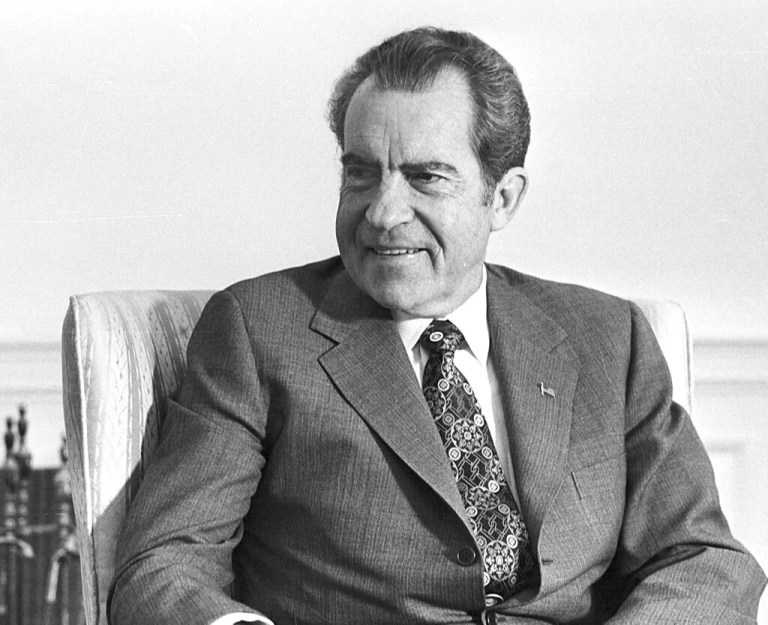 President Richard M. Nixon is shown in this Jan. 9, 1973 photo.