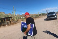 Trump’s ground game gamble pays off but comes with warning sign