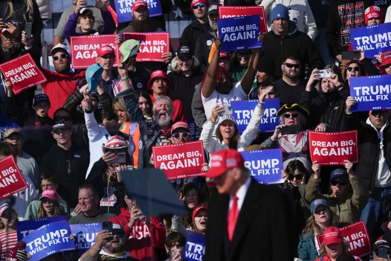 Pennsylvania union workers show up for Trump on election eve: ‘Gonna save us again’