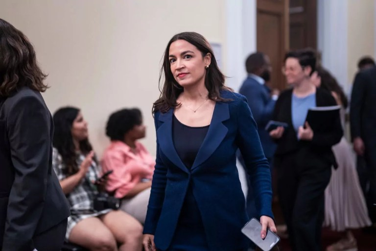 AOC launches bid for Oversight Committee ranking member in latest generational fight