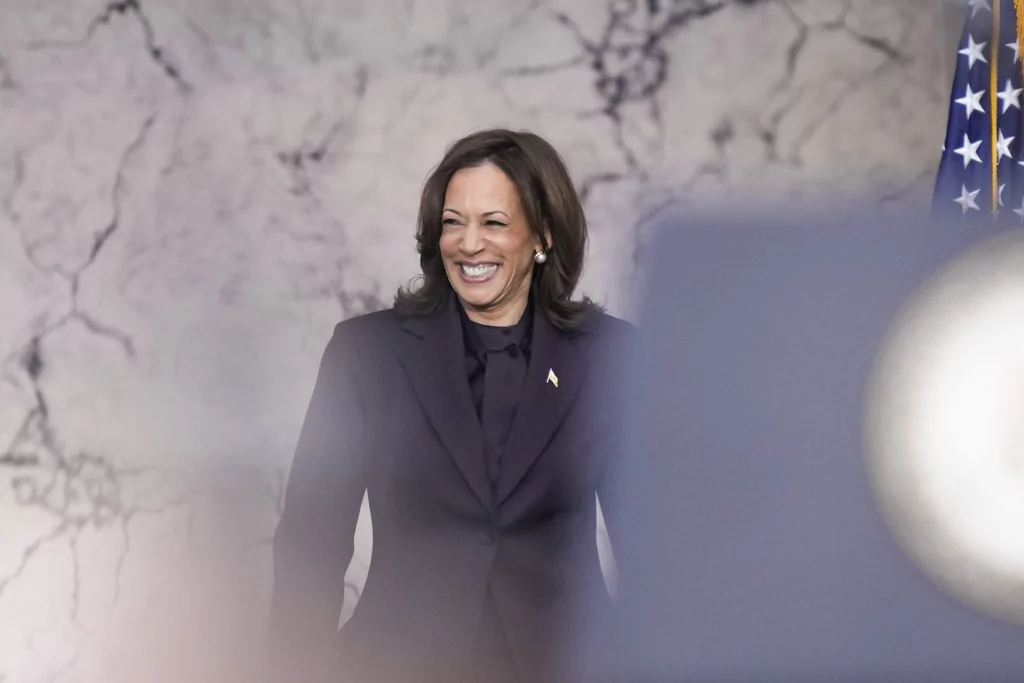 Harris urges supporters to accept results of the election during remarks at Howard