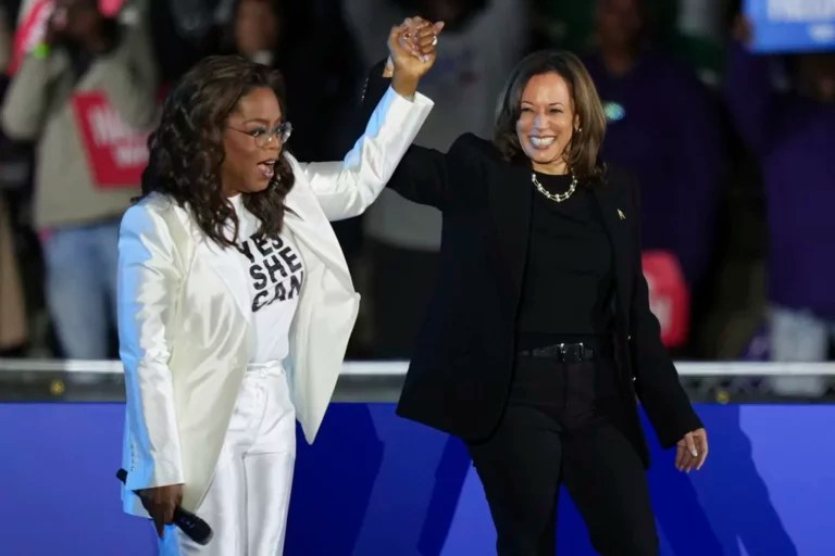 Oprah Winfrey warns that not voting for Harris could mean never being able to ‘cast a ballot again’