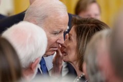 Pelosi piles blame on Biden for anointing Harris and not stepping aside sooner