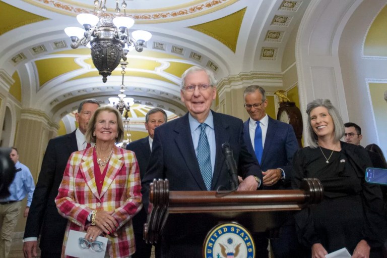 Republicans retake Senate after flipping Democratic seats