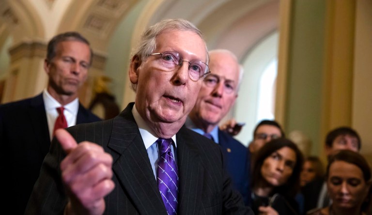 Senate Republicans ready closing pitches in race to succeed McConnell