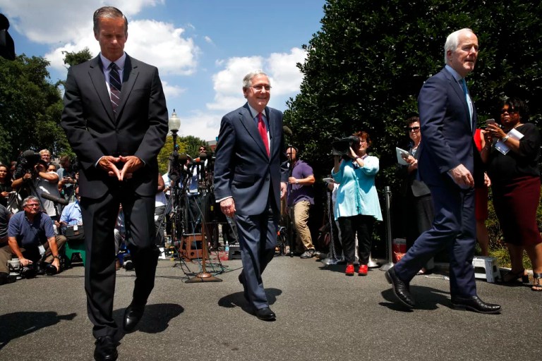 Trump election injects uncertainty into Senate GOP leader race