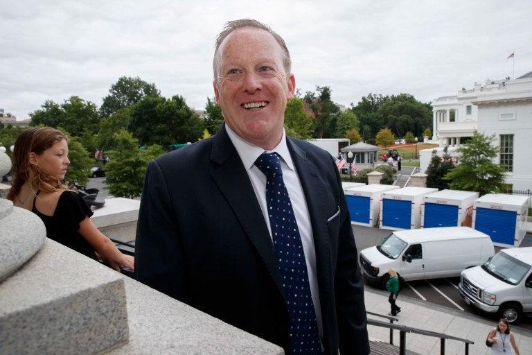 Trump can fire anybody he wants, thanks to Sean Spicer