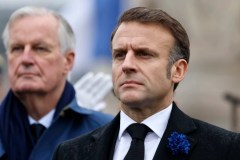 Macron blames ‘coalition of the irresponsible’ for historic ousting of French government