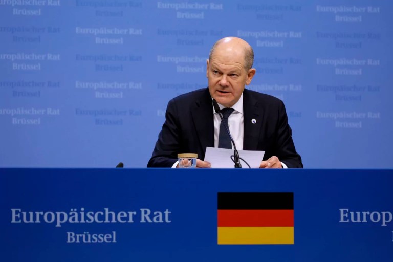 German chancellor asks public not to let Elon Musk influence February elections