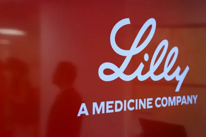 The Eli Lilly Digital Health Innovation Hub facility in Singapore, on Thursday, Nov. 14, 2024.(Ore Huiying / Bloomberg via Getty Images)