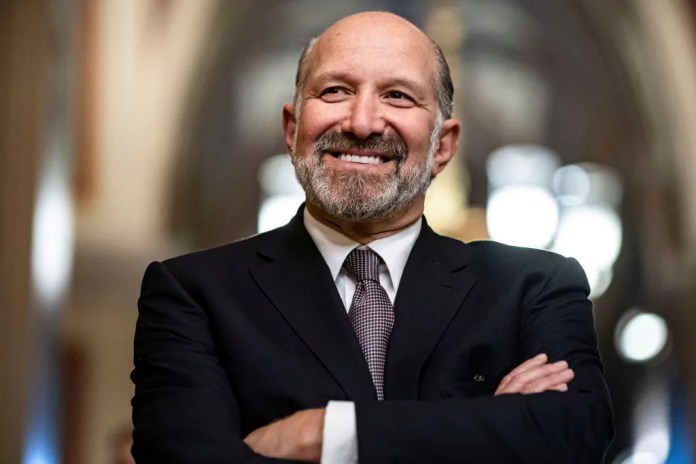 Howard Lutnick, chief executive officer of Cantor Fitzgerald LP and commerce secretary nominee for President-elect Donald Trump, on Capitol Hill in Washington, D.C., Dec. 11, 2024.