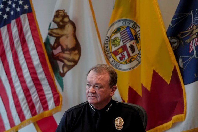 LAPD chief joins movement to protect immigrants from Trump policies