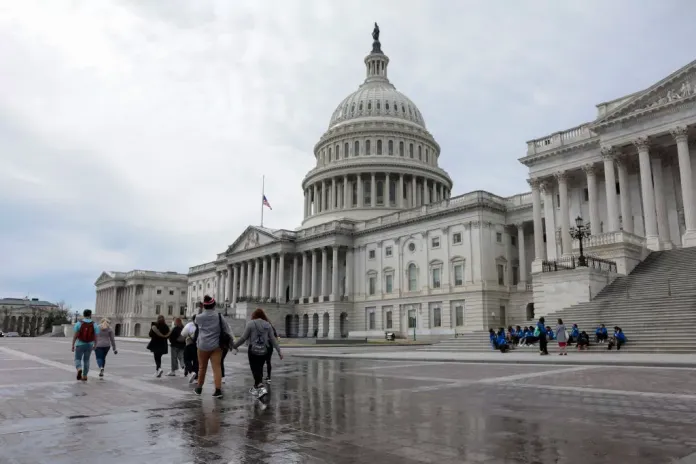 The Capitol building in Washington. (Anna Moneymaker / Getty Images)