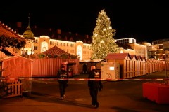 Man arrested after plowing car into Christmas market in Germany, killing two