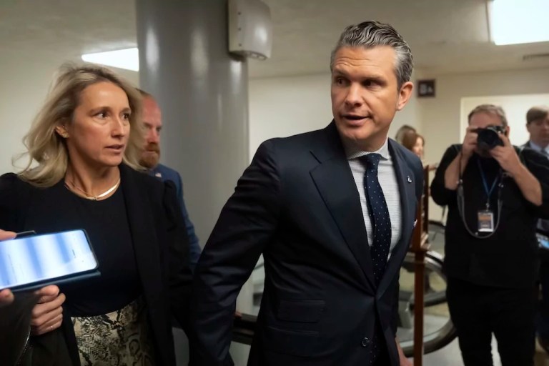 Hegseth’s pledge not to drink while defense secretary comforts some senators