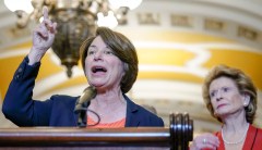 Senate Democrats elevate Klobuchar to No. 3 leadership spot, succeeding Stabenow