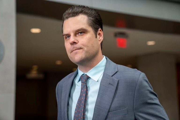 Gaetz’s resignation read into congressional record