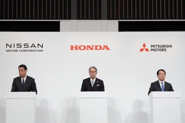 Honda and Nissan begin merger talks to create third-largest carmaker