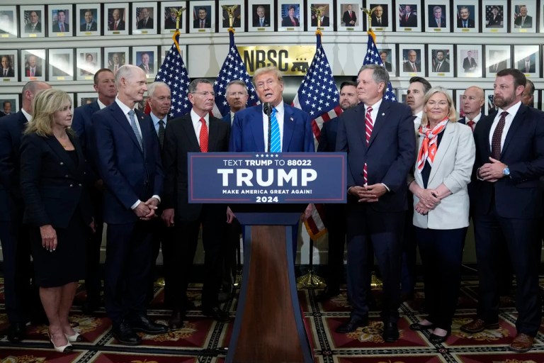 Republicans fret ‘cannibalizing ourselves’ with primaries for bucking Trump