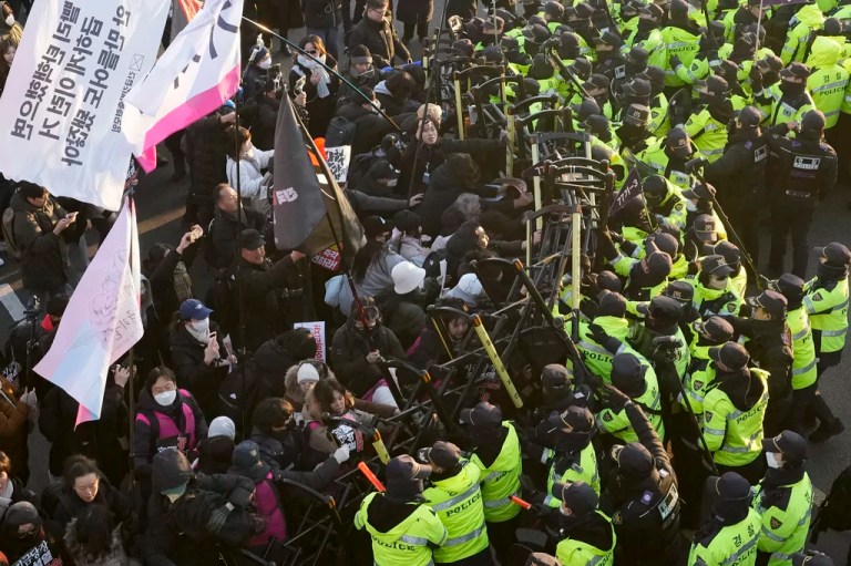Police fail to arrest impeached South Korean president after hourslong standoff