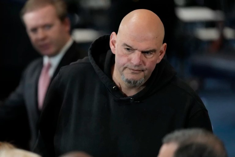 Fetterman rips rumors he’ll switch to GOP: ‘Rocket sled to Palookaville’