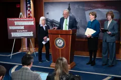 Senate Democrats condemn Trump’s Jan. 6 pardons in new resolution