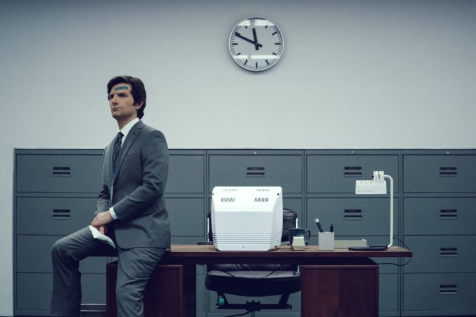 Adam Scott in Severance (Courtesy of Apple TV+)