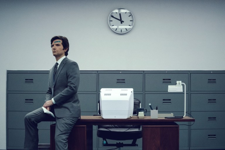 Adam Scott in Severance (Courtesy of Apple TV+)